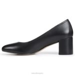 mujer Naturalizer cuero negro 27 editar bomba rebecca RTZ4T415 - Imagen 3