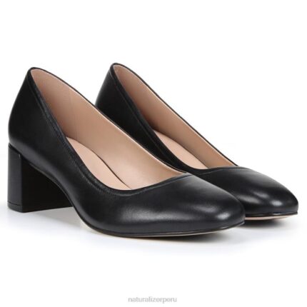 mujer Naturalizer cuero negro 27 editar bomba rebecca RTZ4T415