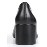 mujer Naturalizer cuero negro 27 editar bomba rebecca RTZ4T415 - Imagen 6