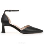 mujer Naturalizer cuero negro 27 editar vestido danica bomba RTZ4T137 - Imagen 2