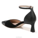 mujer Naturalizer cuero negro 27 editar vestido danica bomba RTZ4T137 - Imagen 8