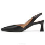 mujer Naturalizer cuero negro bomba destalonada Dalary RTZ4T104 - Imagen 3