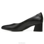 mujer Naturalizer cuero negro bomba malynn RTZ4T592 - Imagen 3