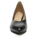 mujer Naturalizer cuero negro bomba malynn RTZ4T592 - Imagen 5