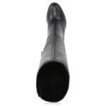 mujer Naturalizer cuero negro bota alta hasta la rodilla gen n align RTZ4T373 - Imagen 4