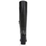 mujer Naturalizer cuero negro bota alta hasta la rodilla gen n align RTZ4T373 - Imagen 6