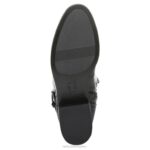 mujer Naturalizer cuero negro bota de montar rena RTZ4T250 - Imagen 7
