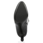 mujer Naturalizer cuero negro bota de vestir de pantorrilla ancha tai RTZ4T686 - Imagen 7