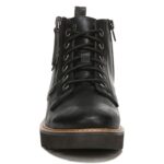 mujer Naturalizer cuero negro bota eeva RTZ4T607 - Imagen 5