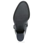 mujer Naturalizer cuero negro bota kalina hasta la rodilla RTZ4T205 - Imagen 7