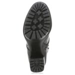 mujer Naturalizer cuero negro bota lira RTZ4T656 - Imagen 7