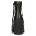 mujer Naturalizer cuero negro botín impermeable avery RTZ4T280 - Imagen 6