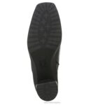 mujer Naturalizer cuero negro botín impermeable avery RTZ4T280 - Imagen 7