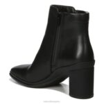 mujer Naturalizer cuero negro botín impermeable avery RTZ4T280 - Imagen 8