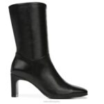 mujer Naturalizer cuero negro botín plano RTZ4T667 - Imagen 2