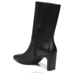 mujer Naturalizer cuero negro botín plano RTZ4T667 - Imagen 8