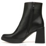 mujer Naturalizer cuero negro gen n alcance botín RTZ4T643 - Imagen 3