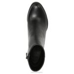 mujer Naturalizer cuero negro gen n alcance botín RTZ4T643 - Imagen 4