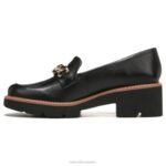 mujer Naturalizer cuero negro holgazán RTZ4T152 - Imagen 3