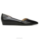 mujer Naturalizer cuero negro kristin plana RTZ4T266 - Imagen 2