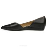 mujer Naturalizer cuero negro kristin plana RTZ4T266 - Imagen 3