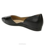 mujer Naturalizer cuero negro kristin plana RTZ4T266 - Imagen 9