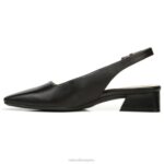 mujer Naturalizer cuero negro lesley vestido plano RTZ4T588 - Imagen 3