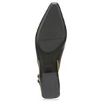 mujer Naturalizer cuero negro lesley vestido plano RTZ4T588 - Imagen 7