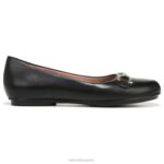 mujer Naturalizer cuero negro maxwell poco plano RTZ4T54 - Imagen 2