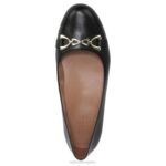 mujer Naturalizer cuero negro maxwell poco plano RTZ4T54 - Imagen 4