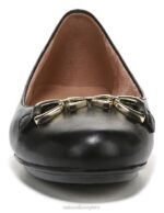 mujer Naturalizer cuero negro maxwell poco plano RTZ4T54 - Imagen 5