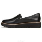 mujer Naturalizer cuero negro mocasín adiline RTZ4T168 - Imagen 3