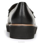 mujer Naturalizer cuero negro mocasín adiline RTZ4T168 - Imagen 6