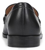 mujer Naturalizer cuero negro mocasín aserrador RTZ4T401 - Imagen 6