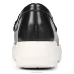 mujer Naturalizer cuero negro mocasín luanna RTZ4T37 - Imagen 6