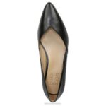 mujer Naturalizer cuero negro piso habana RTZ4T196 - Imagen 4