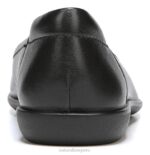 mujer Naturalizer cuero negro plana flexible RTZ4T568 - Imagen 6