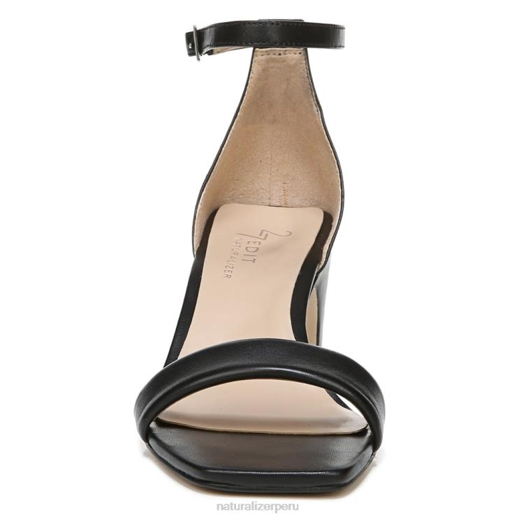 mujer Naturalizer cuero negro sandalia de vestir iriss 27 edit RTZ4T111 - Imagen 4