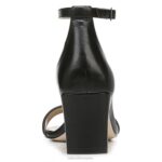 mujer Naturalizer cuero negro sandalia de vestir iriss 27 edit RTZ4T111 - Imagen 5