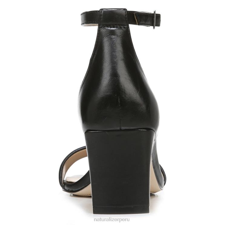 mujer Naturalizer cuero negro sandalia de vestir iriss 27 edit RTZ4T111 - Imagen 5
