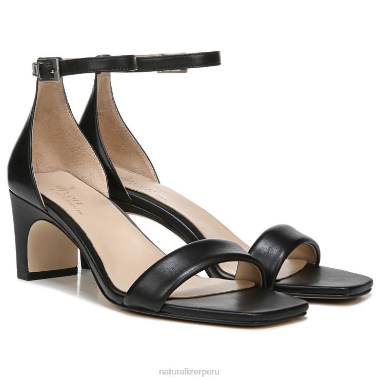 mujer Naturalizer cuero negro sandalia de vestir iriss 27 edit RTZ4T111 - Imagen 1