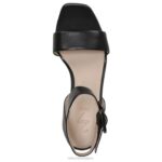 mujer Naturalizer cuero negro sandalia de vestir jaselle 27 edit RTZ4T213 - Imagen 4