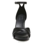 mujer Naturalizer cuero negro sandalia de vestir lizbeth RTZ4T220 - Imagen 5