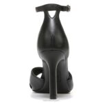 mujer Naturalizer cuero negro sandalia de vestir lizbeth RTZ4T220 - Imagen 6