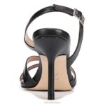 mujer Naturalizer cuero negro sandalia de vestir vanity 27 edit RTZ4T584 - Imagen 6