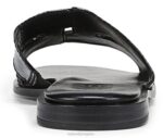 mujer Naturalizer cuero negro sandalia fama RTZ4T288 - Imagen 6