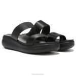 mujer Naturalizer cuero negro sandalia gen n drift 2 RTZ4T29