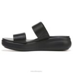 mujer Naturalizer cuero negro sandalia gen n drift 2 RTZ4T29 - Imagen 3