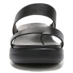 mujer Naturalizer cuero negro sandalia gen n drift 2 RTZ4T29 - Imagen 5