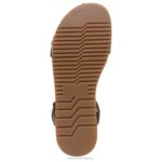 mujer Naturalizer cuero negro sandalia neila RTZ4T206 - Imagen 7